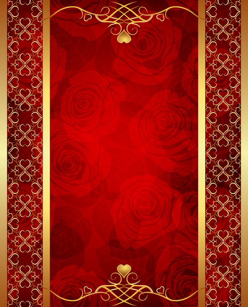 Valentine day background - Vector, imagen