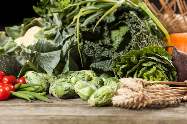 Асортимент зелених овочів
 - Фото, зображення
