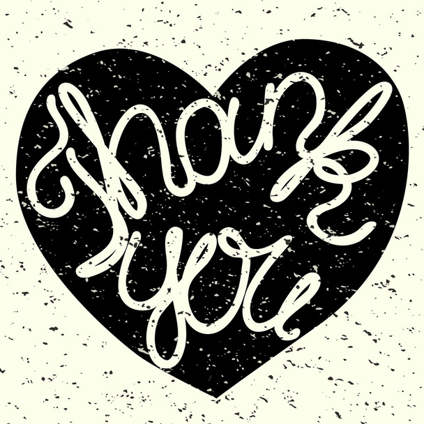 Thank You Poster - Vector, Image