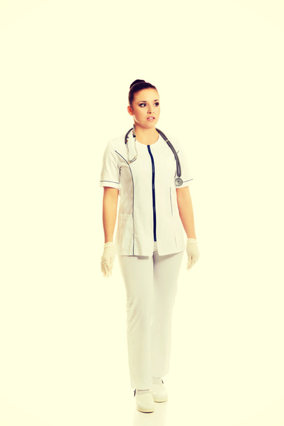Female doctor in uniform - Фото, изображение
