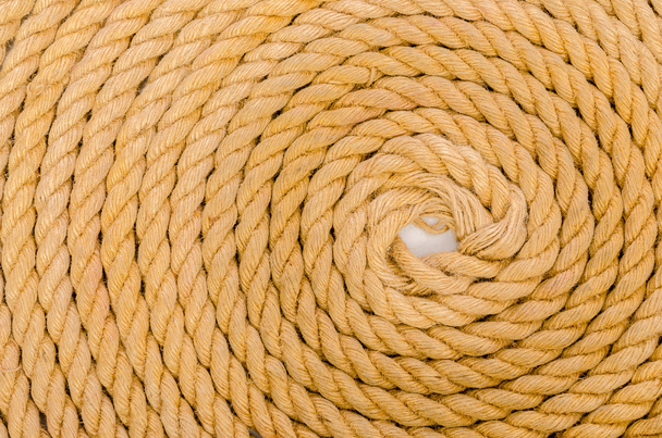 Close up of rope arranged as background - Фото, изображение