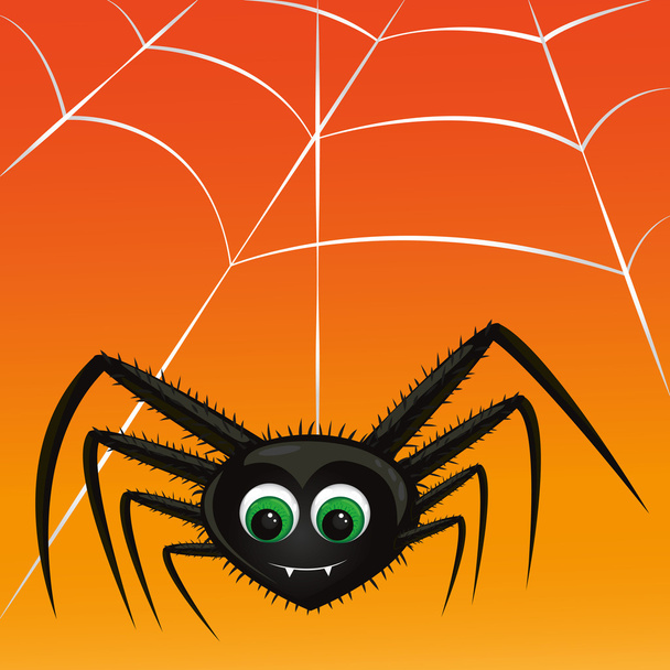 Spider vampire - Vector, Image