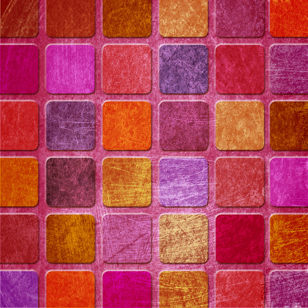 Grunge colourful squares - Foto, immagini