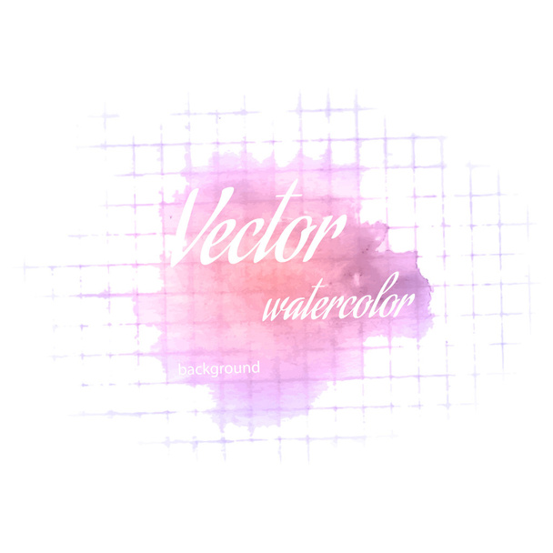 Watercolor stains - Vector, imagen