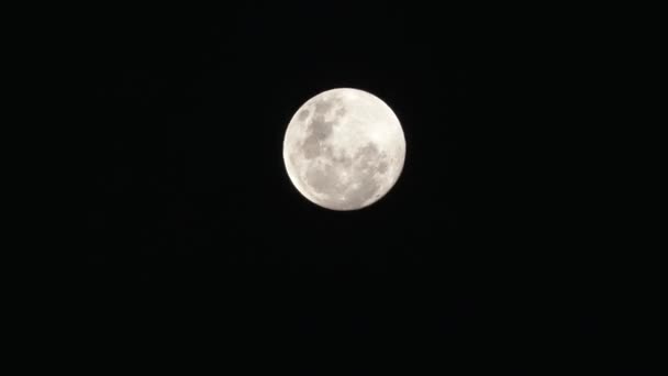 Supermoon lunar eclipse - Footage, Video