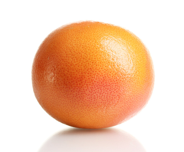 Fresh whole grapefruit isolated on white - Foto, afbeelding