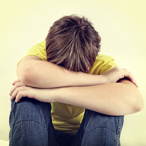 Sad Teenager - Фото, изображение