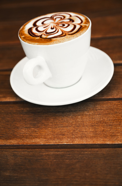 Cup of Cappuccino Coffee - Photo, Image