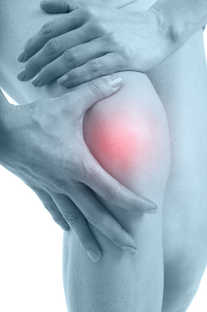 Žena s bolestí kolena - Fotografie, Obrázek