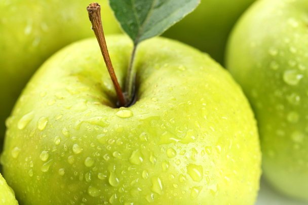 Ripe green apples - Foto, Imagen