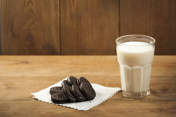 cookies and milk - Foto, Imagem