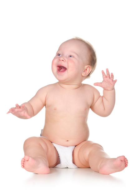 Baby is smiling - Photo, image