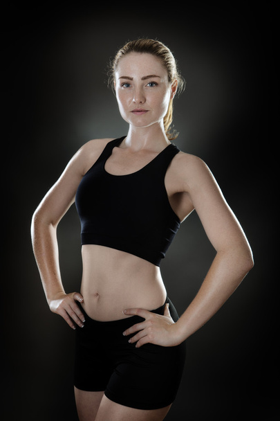 woman  fitness woman - Valokuva, kuva
