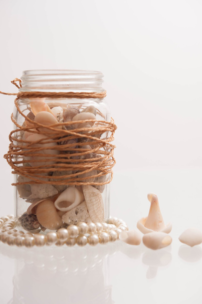 Conchas y perlas
 - Foto, imagen