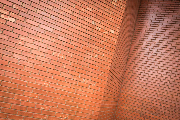 brick wall texture background material of industry building - Photo, Image
