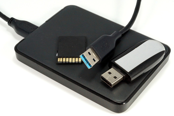 Pevný disk USB - Fotografie, Obrázek