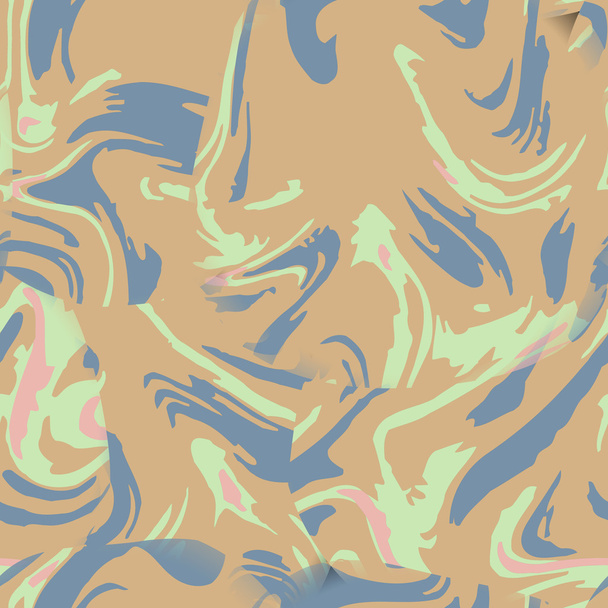 Seamless pattern with floral palette - Vetor, Imagem