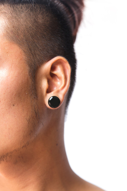Close Up of Men 's ear
 - Фото, изображение