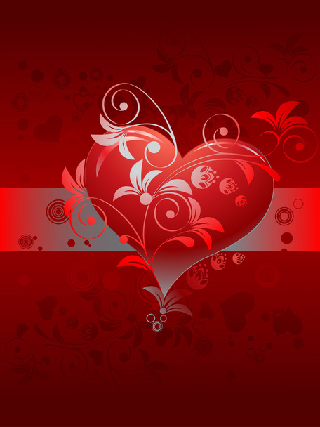 Valentines day, vector illustration - ベクター画像