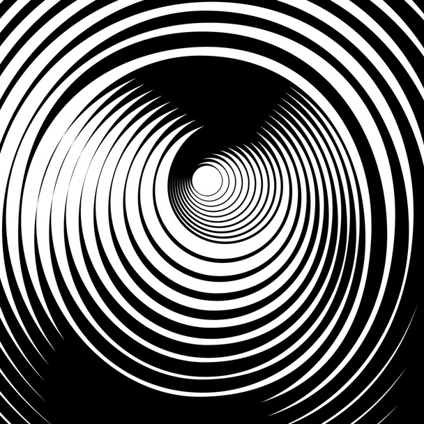 tunnel vortext or hole infinity background vector - Vector, Image