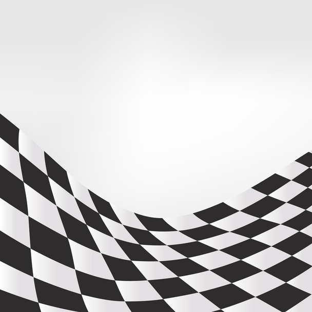 drapeau de course à carreaux agitant vecteur conception de mise en page arrière-plan
 - Vecteur, image