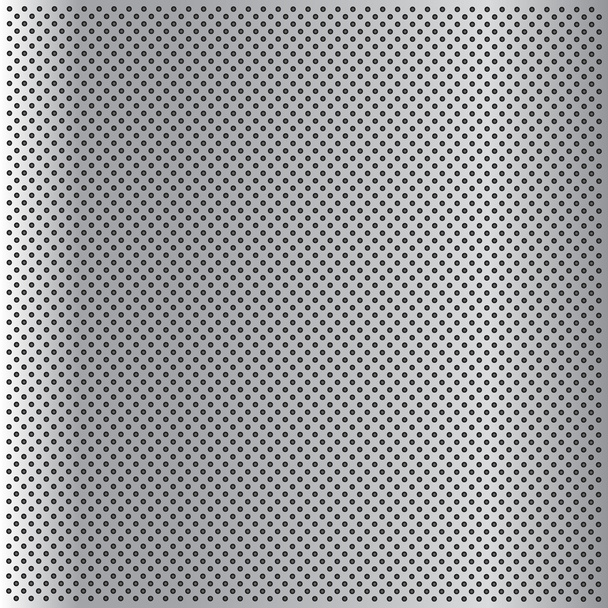 Concept haute résolution conceptuel gris métal acier inoxydable aluminium perforé motif texture maille fond
 - Photo, image