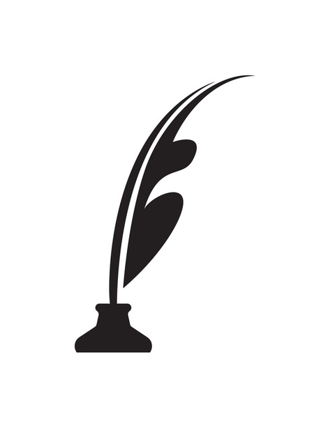 Векторный символ ручки и чернил
 - Вектор,изображение