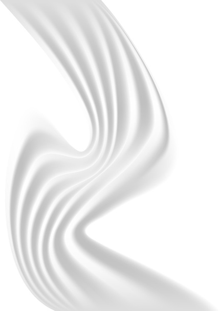 abstract white background with smooth lines - Vector, Image