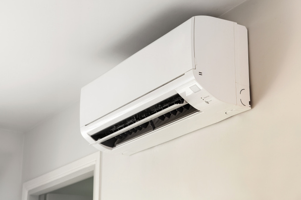  Air conditioner on wall background  - Фото, зображення