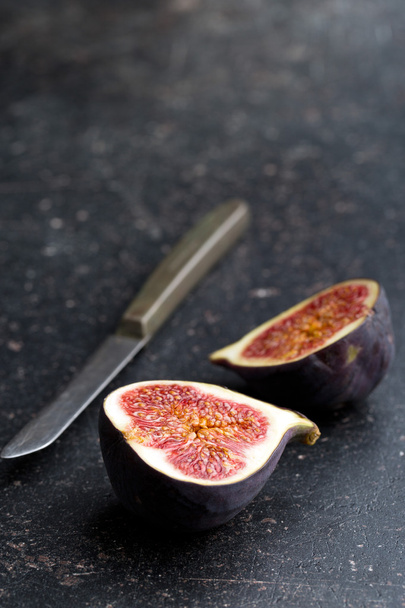 sliced fresh figs - Foto, Imagen