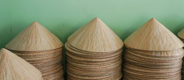 Asian conical hats - Photo, Image