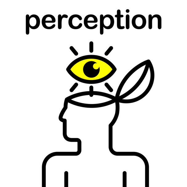 icône de perception
 - Vecteur, image