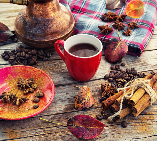 Káva na podzim - Fotografie, Obrázek
