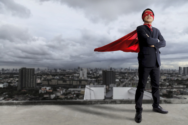 Супер бизнесмен, концепция бизнеса
 - Фото, изображение