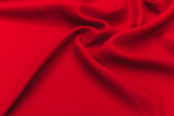 czerwony tkanina tekstura tło - Zdjęcie, obraz