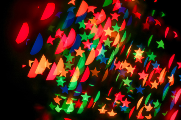 Abstract background with bokeh defocused lights and shadow - Foto, Imagem