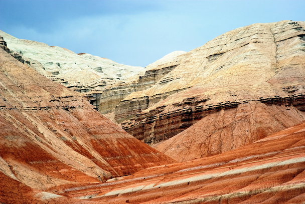 woestijn bergen in Kazachstan - Foto, afbeelding