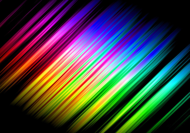 ondas de arco iris abstractas
 - Foto, Imagen