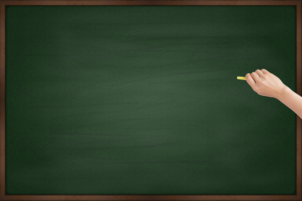 Kézi írás krétával, Chalkboard háttér - Fotó, kép