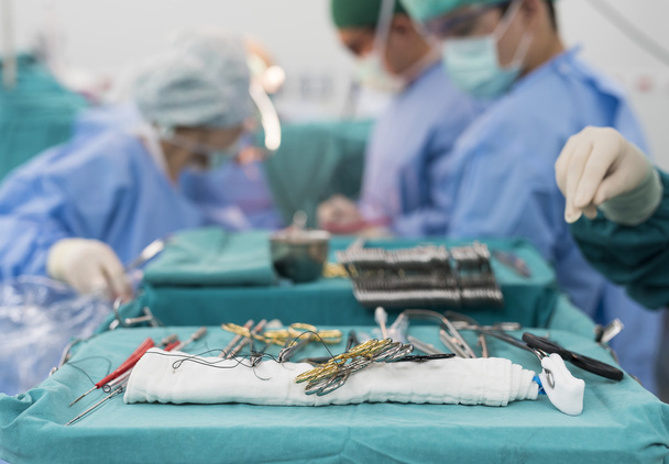 Ιατρικά είδη, όργανα για τη χειρουργική επέμβαση - Φωτογραφία, εικόνα