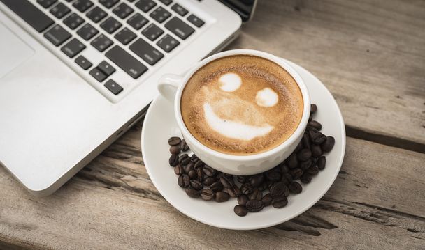 sonrisa latte
 - Foto, imagen
