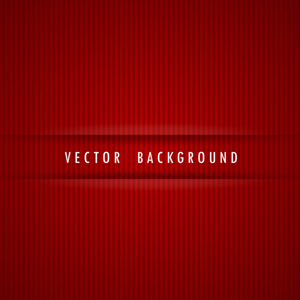 Red strips background and backdrop vector illustration - Vector, Image