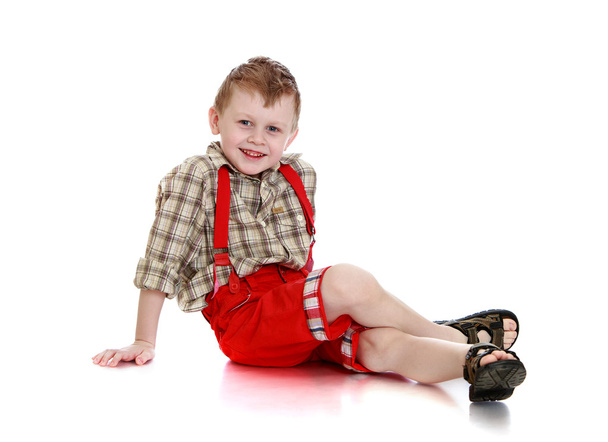 stylish little boy - Foto, Bild