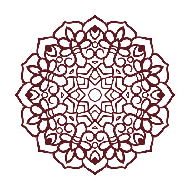 Vector mandala ornament - Вектор,изображение