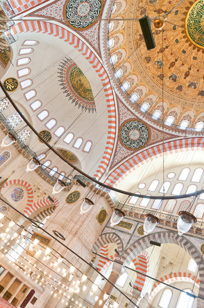 Suleiman Mosque interior 06 - Photo, Image