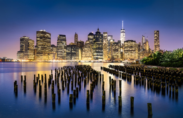 Luzes da cidade de Nova Iorque - Foto, Imagem