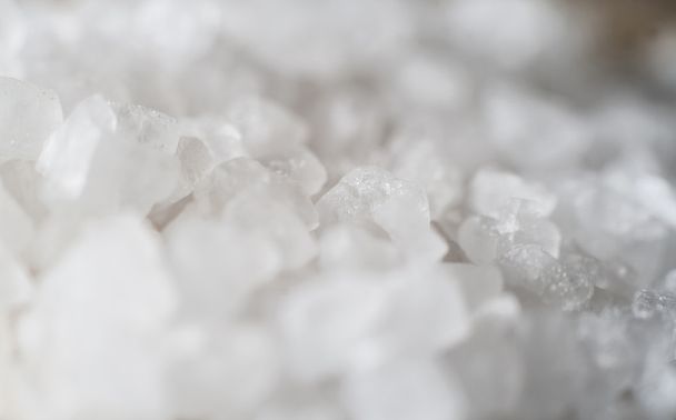 Close-up of coarse sea salt - Photo, Image