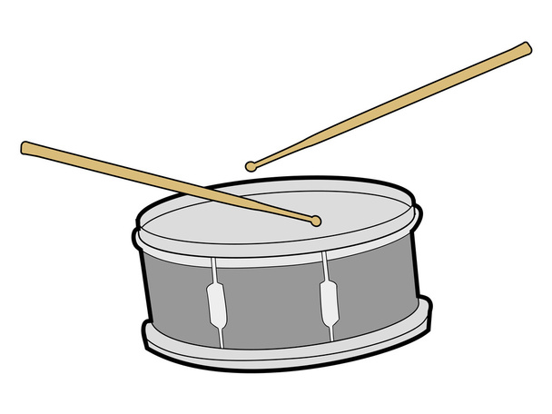 tambor, instrumento musical
 - Vetor, Imagem