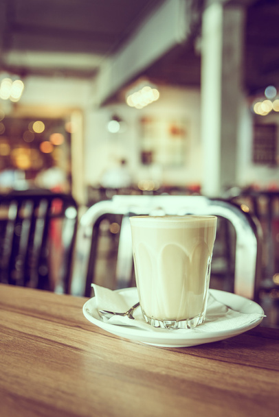 café latte quente
 - Foto, Imagem