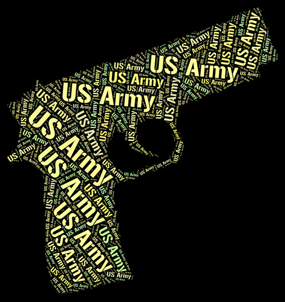 El ejército representa a los Estados Unidos y al Departamento
 - Foto, Imagen